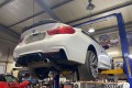 시흥 이니셜D,BMW 4시리즈 엠스포츠범퍼,엔드 듀얼가변머플러작업