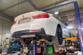 시흥 이니셜D,BMW F바디 가솔린 80파이 싱글 실버듀얼팁 장착
